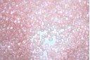 Perline Miyuki Matted Transparent Pale Pink AB 11/0 - 10gr