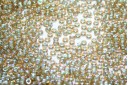 Miyuki Seed Beads Pale Blue Lined Light Topaz Luster 11/0 - 10gr