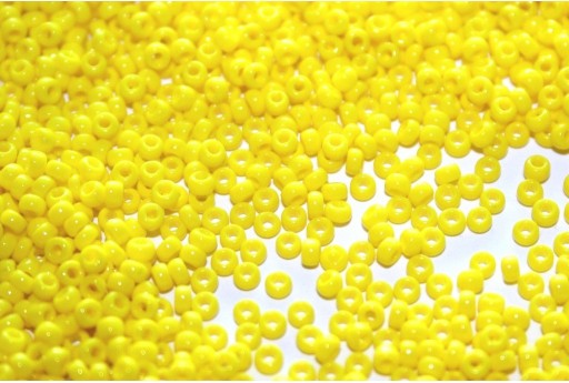 Miyuki Seed Beads Opaque Yellow 11/0 - 10gr