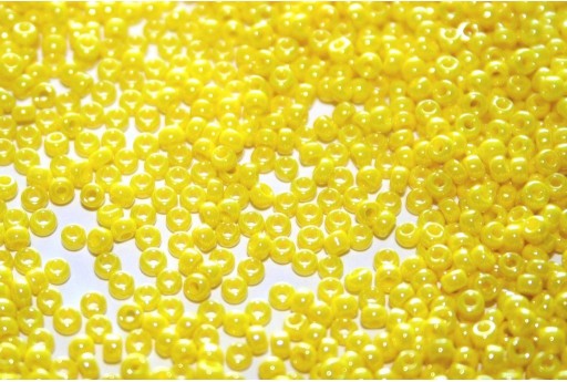 Miyuki Seed Beads Opaque Yellow Luster 11/0 - Pack 250gr