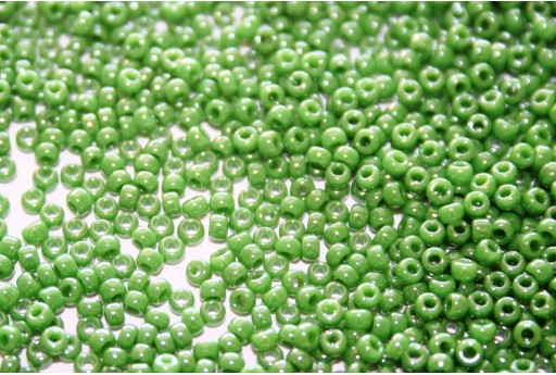 Miyuki Seed Beads Opaque Green Luster 11/0 - 10gr