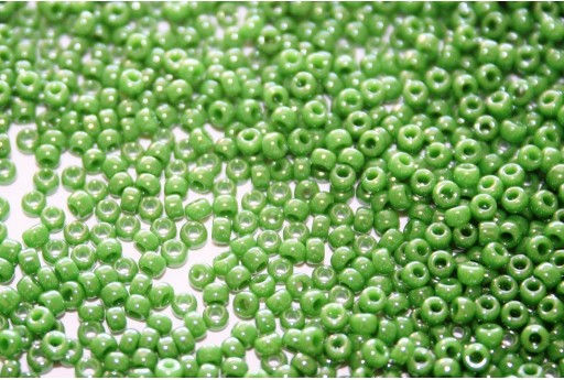 Miyuki Seed Beads Opaque Green Luster 11/0 - Pack 250gr