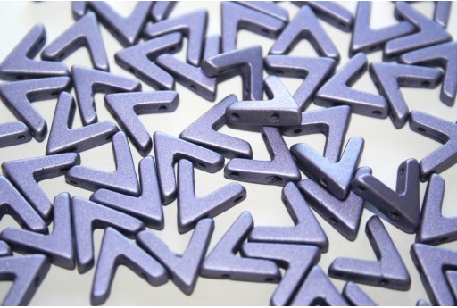 Ava® Beads Metallic Violet 10x4mm - 10pcs