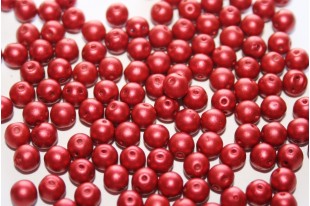 Rounduo® Beads Lava Red 5mm - 30pcs