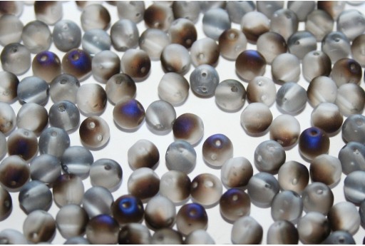 Rounduo® Beads Crystal Azuro Matted 5mm - 30pcs