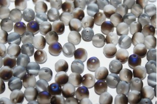 Rounduo® Beads Crystal Azuro Matted 5mm - 30pcs