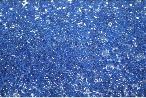 Miyuki Delica Crystal Lined Blue Luster 11/0 - Pack 50gr