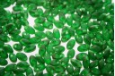 Miyuki Long Magatama Beads Matted Transparent Green 4x7mm - 10gr