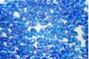 Miyuki Long Magatama Beads Light Sapphire AB 4x7mm - 10gr
