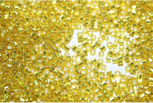 Delica Miyuki Silver Lined Yellow 11/0 - 50gr