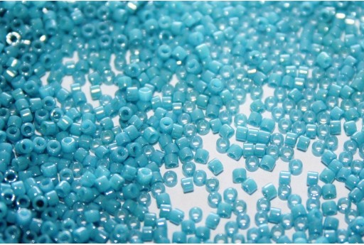 Miyuki Delica Opaque Med Turquoise Blue Luster 11/0 - Pack 50gr