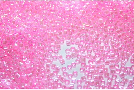 Delica Miyuki Lined Crystal Light Pink 11/0 - 8gr