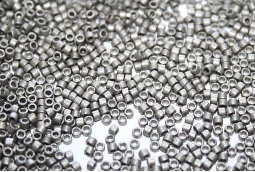 Delica Miyuki Metallic Silver Matted 11/0 - 8gr