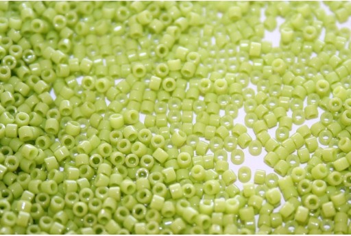 Miyuki Delica Beads Opaque Chartreuse 11/0 - Pack 50gr