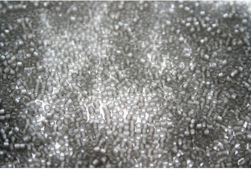 Miyuki Delica Beads Transparent Grey Matted 11/0 - 8gr
