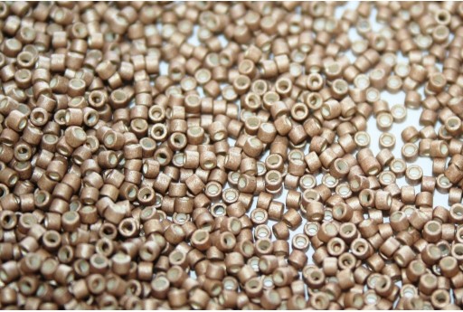 Miyuki Delica Beads Galvanized Matted Champagne 11/0 - 8gr