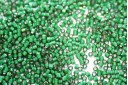 Delica Miyuki White Lined Emerald AB 11/0 - 8gr