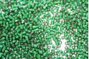 Delica Miyuki White Lined Emerald AB 11/0 - 8gr