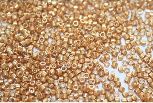 Miyuki Delica Beads Duracoat Galvanized Yellow Gold 11/0 - 8gr