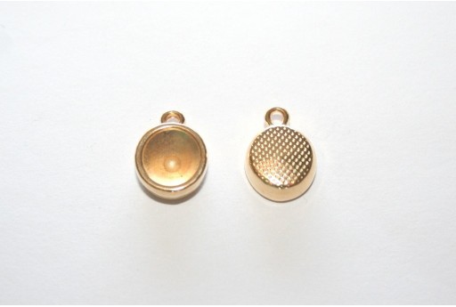 Castone Pendente Oro per Chaton SS39 10,5x14mm - 2pz