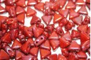 Khéops® Par Puca® Beads Opaque Coral Red Nebula 6mm - 10gr