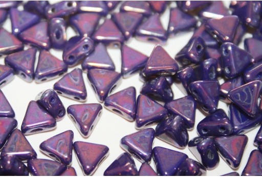 Khéops® Par Puca® Beads Opaque Sapphire Nebula 6mm - Pack 100gr