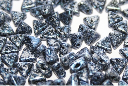 Khéops® Par Puca® Beads Tweedy Blue 6mm - Pack 50gr