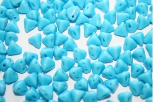 Perline Super-Khéops® Par Puca® Opaque Blue Turquoise 6mm - 10gr