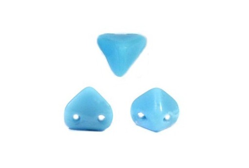 Super-Khéops® Par Puca® Beads Opaque Blue Turquoise 6mm - Pack 50gr 2