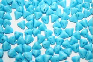 Super-Khéops® Par Puca® Beads Opaque Blue Turquoise 6mm - Pack 100gr