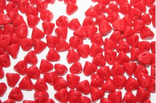 Perline Super-Khéops® Par Puca® Opaque Coral Red 6mm - 10gr