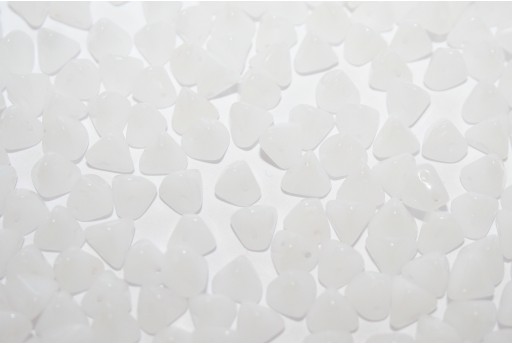 Super-Khéops® Par Puca® Beads Opaque White 6mm - Pack 100gr