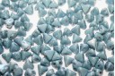 Super-Khéops® Par Puca® Beads Opaque Blue Ceramic Look 6mm - 10gr