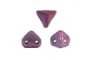 Perline Super-Khéops® Par Puca® Opaque Mix Amethyst Gold Ceramic Look 6mm - 10gr