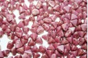 Super-Khéops® Par Puca® Beads Opaque Mix Violet Gold Ceramic Look 6mm - 10gr