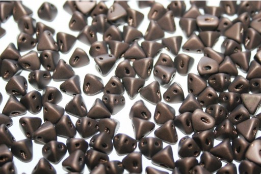 Super-Khéops® Par Puca® Beads Dark Bronze Mat 6mm - 10gr