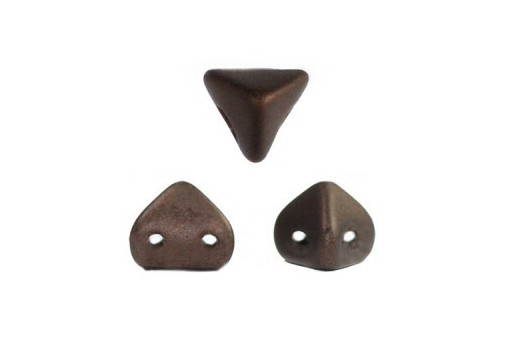 Perline Super-Khéops® Par Puca® Dark Bronze Mat 6mm - 10gr 2