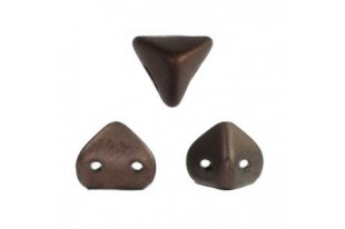 Super-Khéops® Par Puca® Beads Dark Bronze Mat 6mm - Pack 100gr