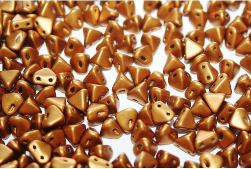 Super-Khéops® Par Puca® Beads Bronze Gold Mat 6mm - 10gr