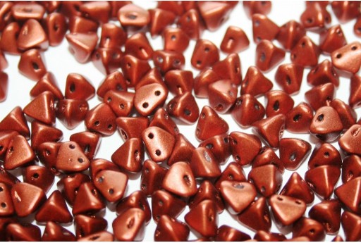 Perline Super-Khéops® Par Puca® Bronze Red Mat 6mm - 10gr