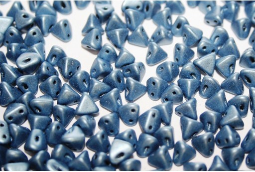 Super-Khéops® Par Puca® Beads Blue Metallic Mat 6mm - 10gr