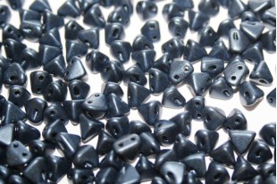 Super-Khéops® Par Puca® Beads Dark Blue Metallic Mat 6mm - Pack 50gr