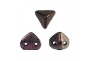 Super-Khéops® Par Puca® Beads Dark Violet Metallic Mat 6mm - Pack 50gr