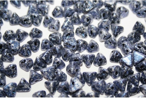 Super-Khéops® Par Puca® Beads Tweedy Blue 6mm - Pack 100gr