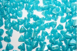 Super-Khéops® Par Puca® Beads Pastel Aqua 6mm - Pack 50gr