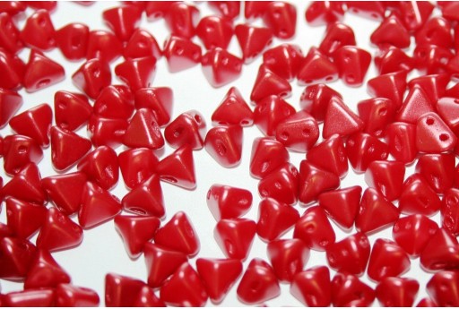 Super-Khéops® Par Puca® Beads Pastel Dark Coral 6mm - Pack 100gr