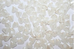 Super-Khéops® Par Puca® Beads Pastel White 6mm - Pack 100gr