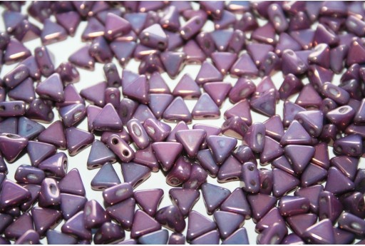 Khéops® Par Puca® Beads Opaque Mix Amethyst Gold 6mm - 10gr