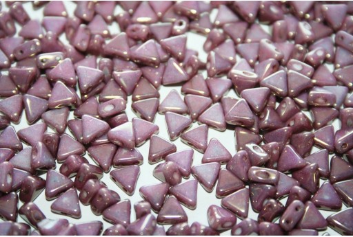 Khéops® Par Puca® Beads Opaque Mix Violet Gold 6mm - 10gr