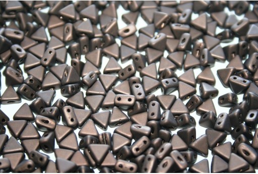 Khéops® Par Puca® Beads Dark Bronze Mat 6mm - 10gr